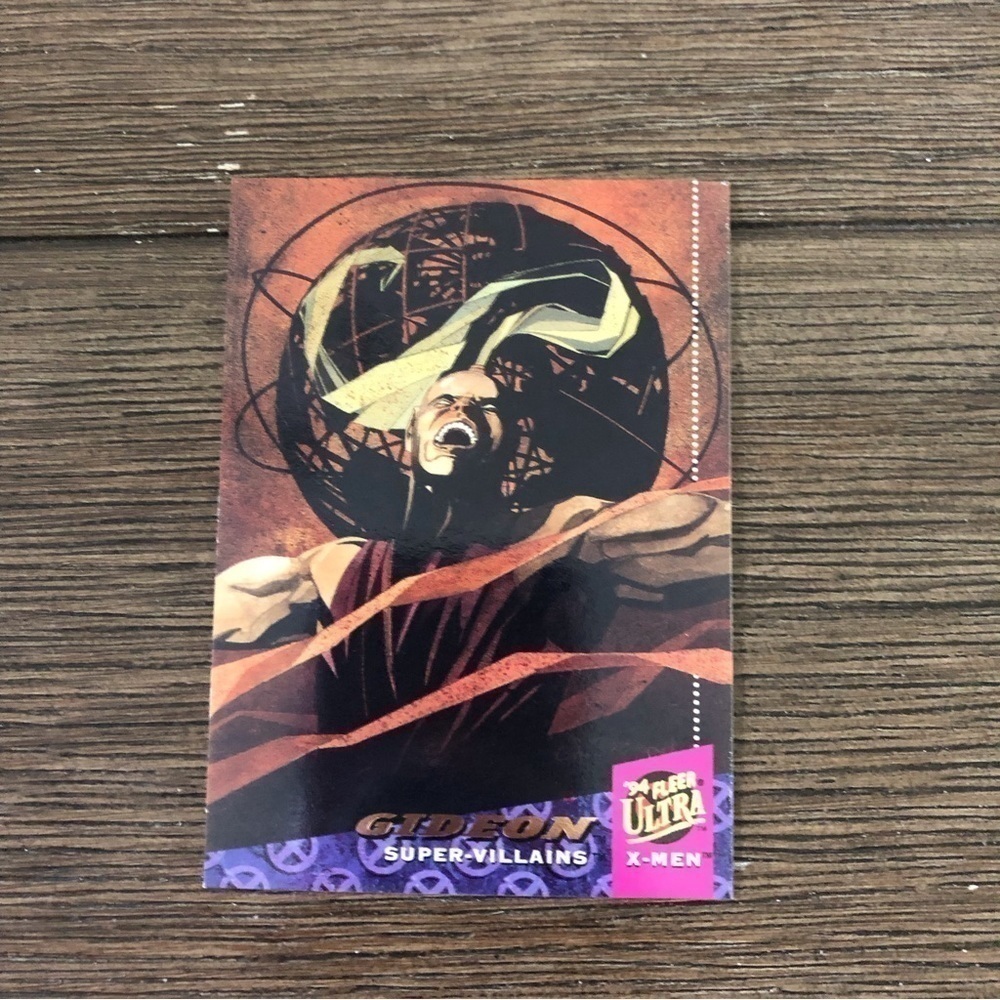 X-men ’94 Fleer Ultra trading card: Gideon (Super-Villains) #82